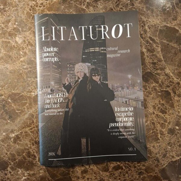 Litaturot Magazine 1 front cover