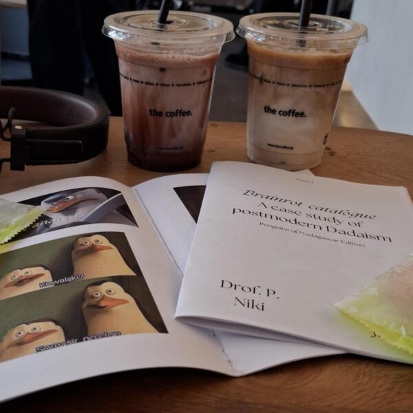 Brainrot Zine Issue 1. Penguins of Madagascar Edition